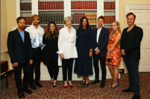 Last night's Downing Street reception for the fashion industry