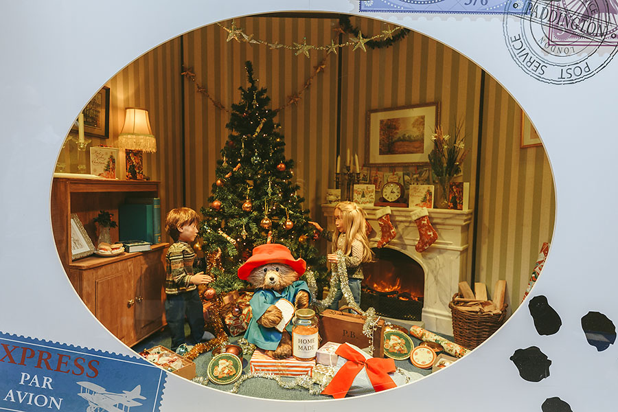1 Fenwick Christmas Window 2017 Love From Paddington Christmas