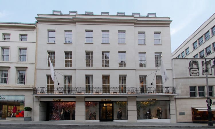 Chanel Bond Street store after coronavirus loan