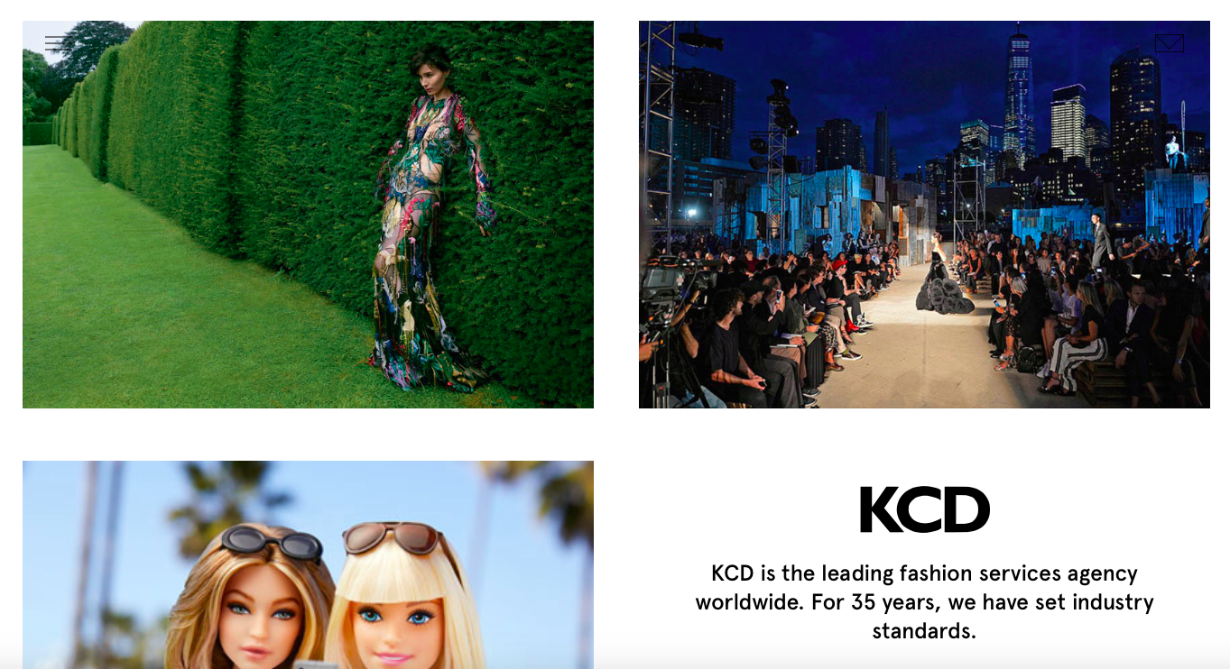 KCD launches new website featuring some of fashion's top moments