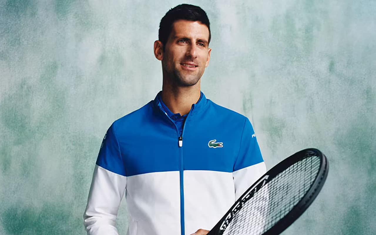 dekorere Akvarium Munk Lacoste to renew partnership with Novak Djokovic until 2025 -  TheIndustry.fashion