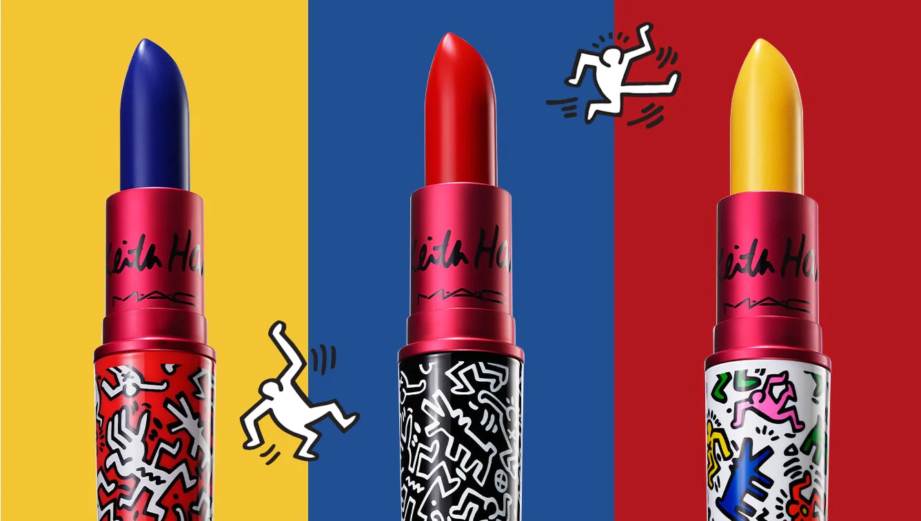MAC Viva-Glam x Keith Haring Lipstick Collection