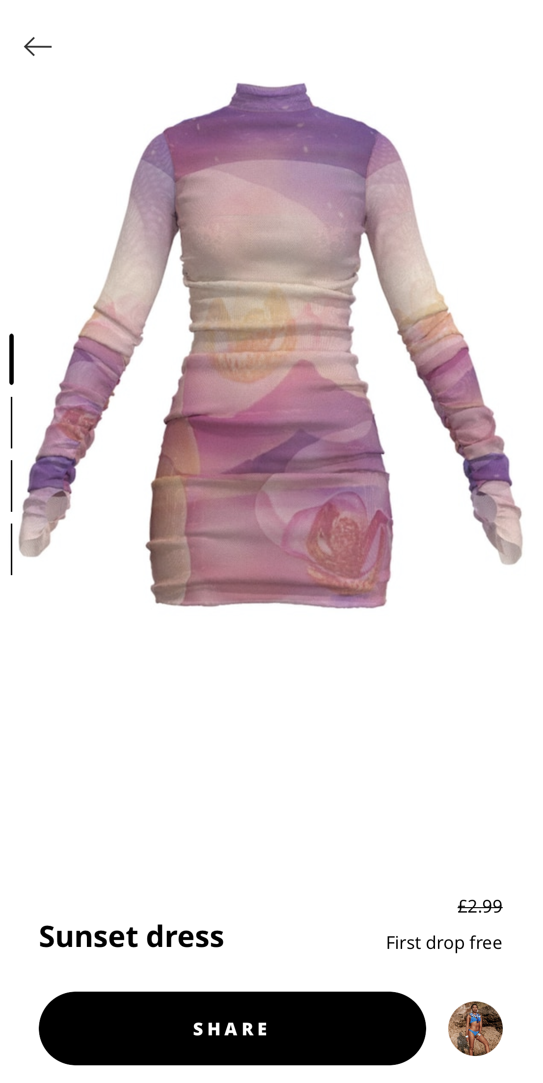 Stradivarius' virtual Blueming collection