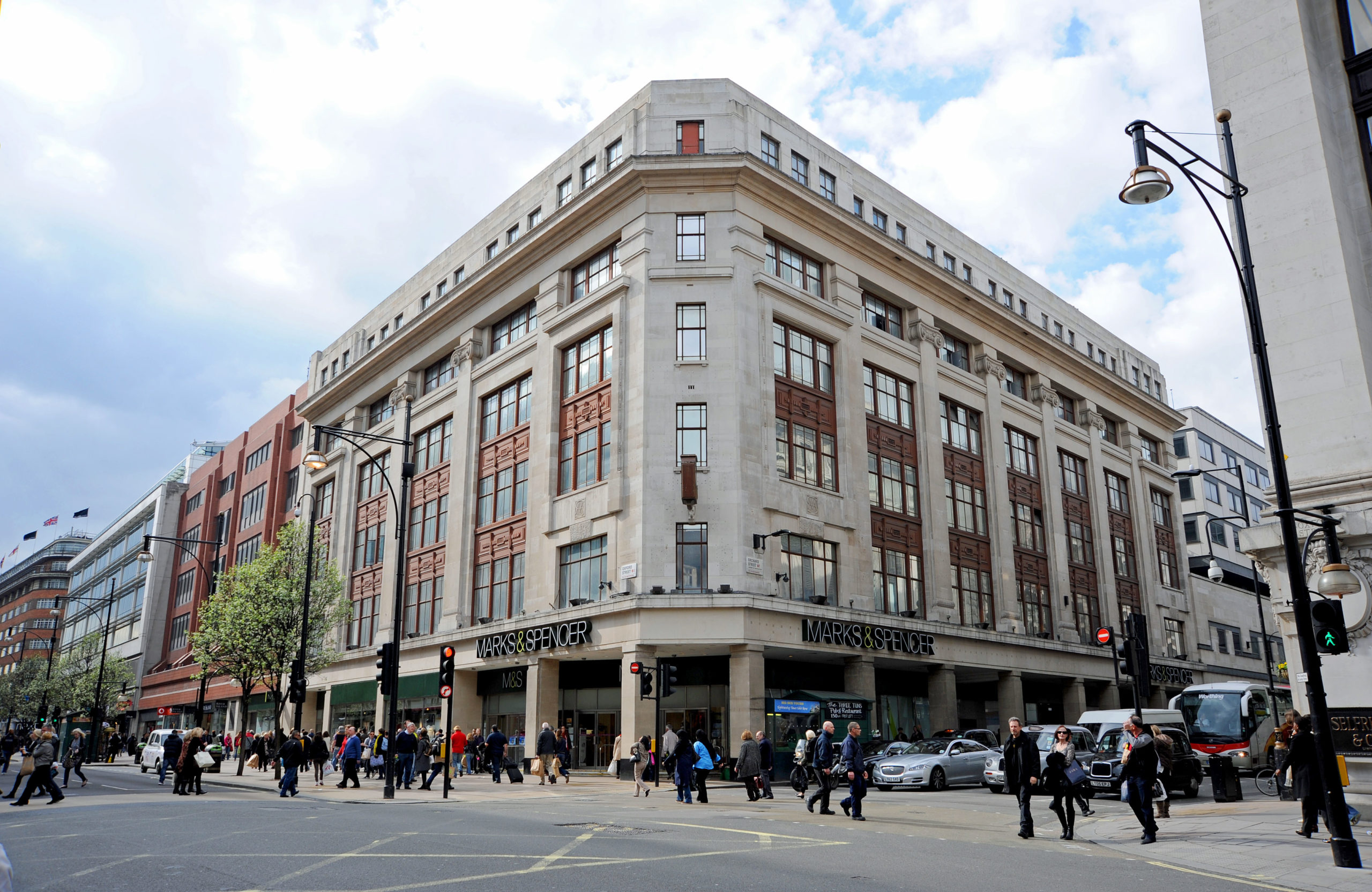 Marks & Spencer Marble Arch. Image: Alamy