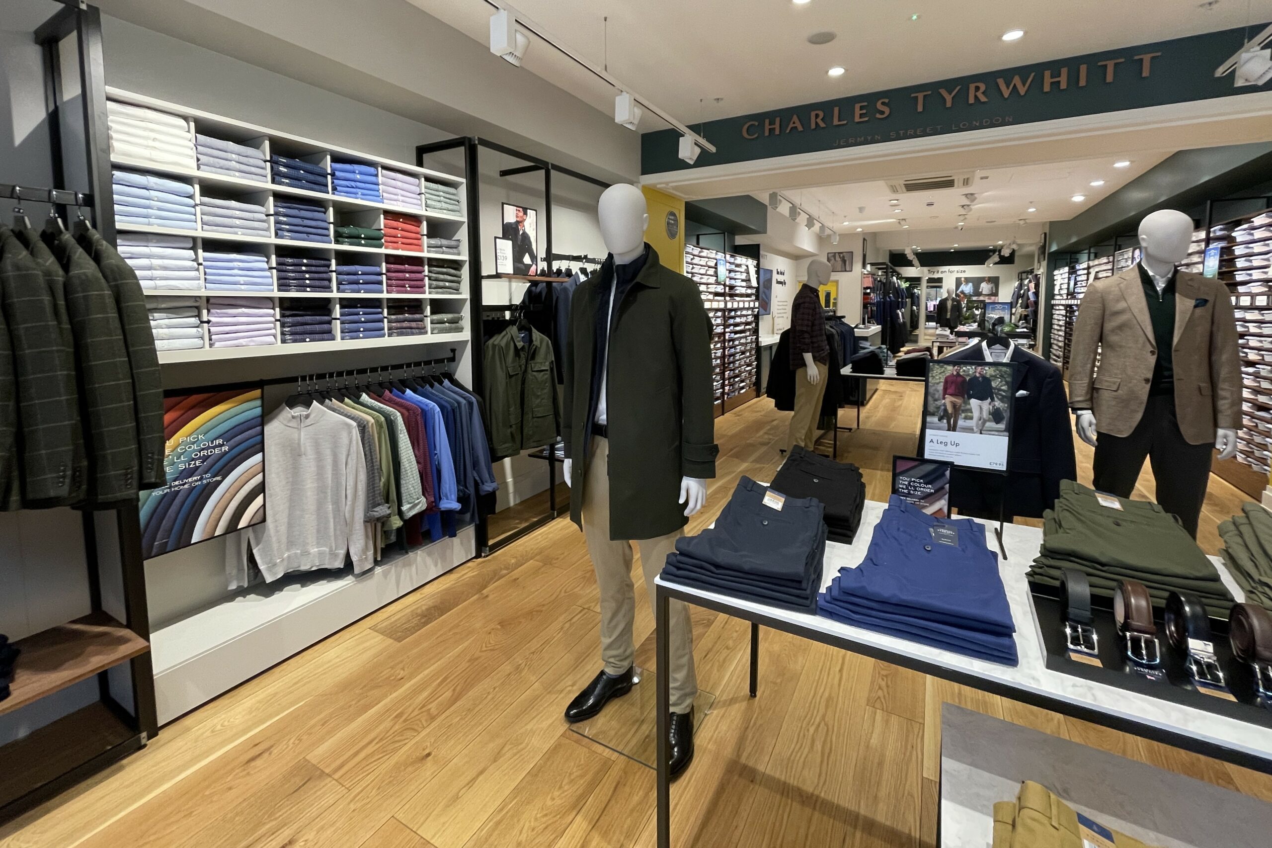 Charles Tyrwhitt unveils new store format at centre:mk - TheIndustry ...