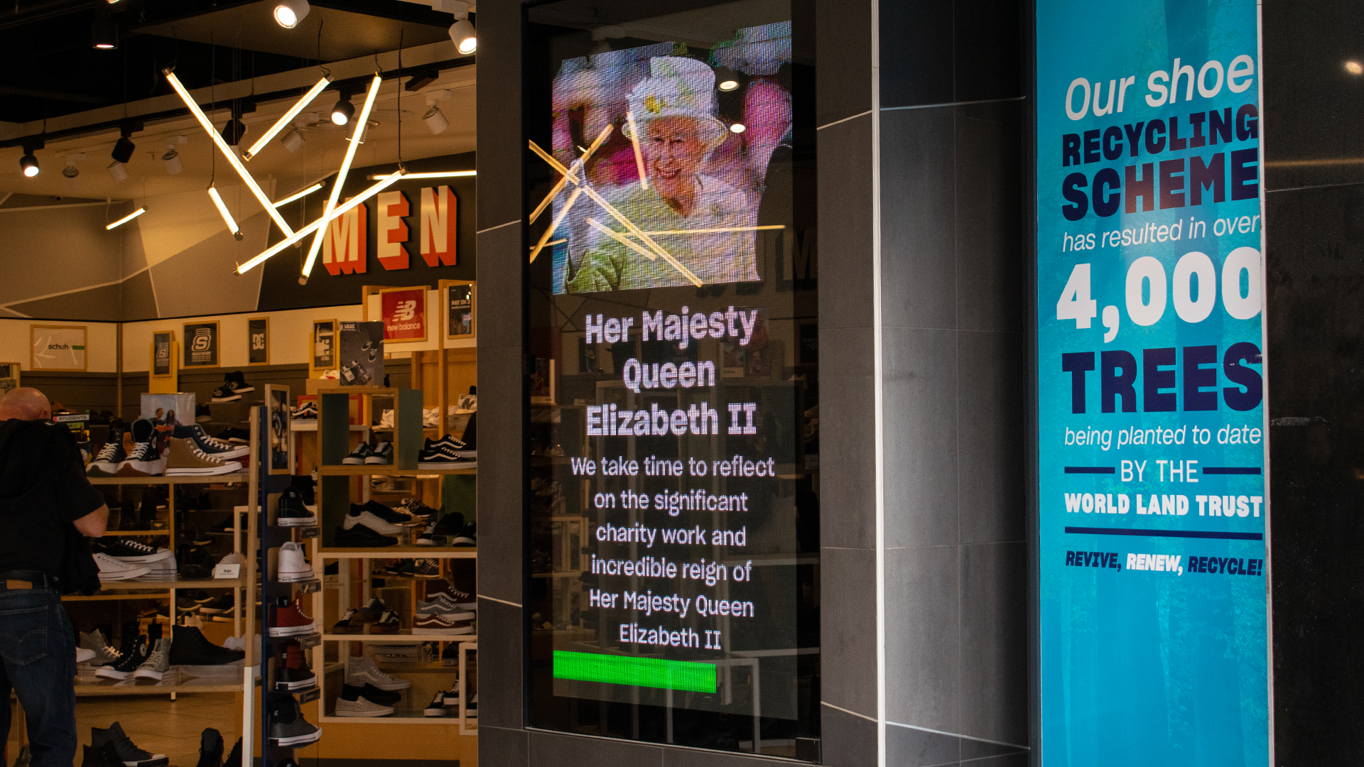 Schuh pays tribute to The Queen