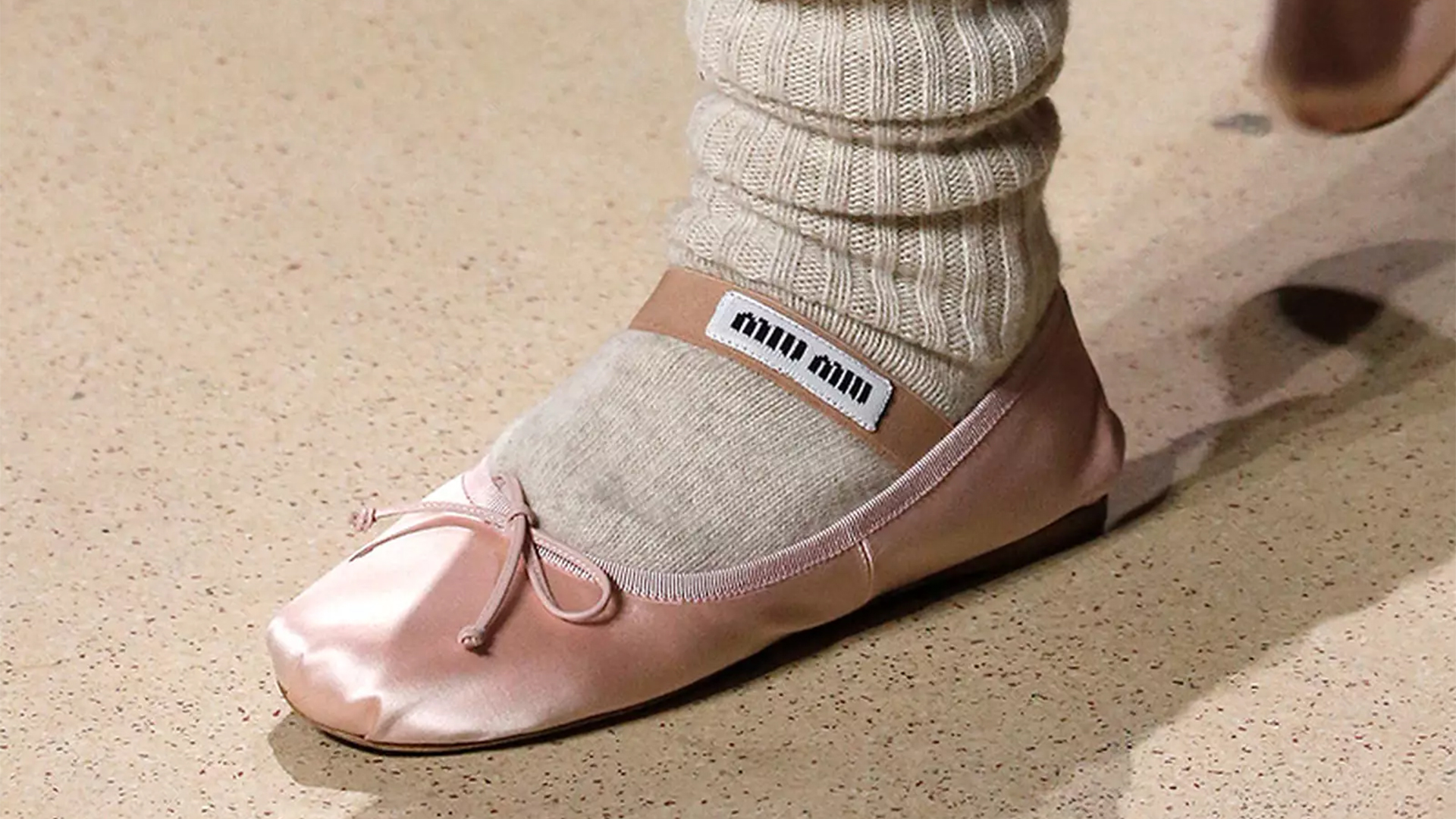 These Miu Miu Satin Ballet Flats Are About to Go Viral