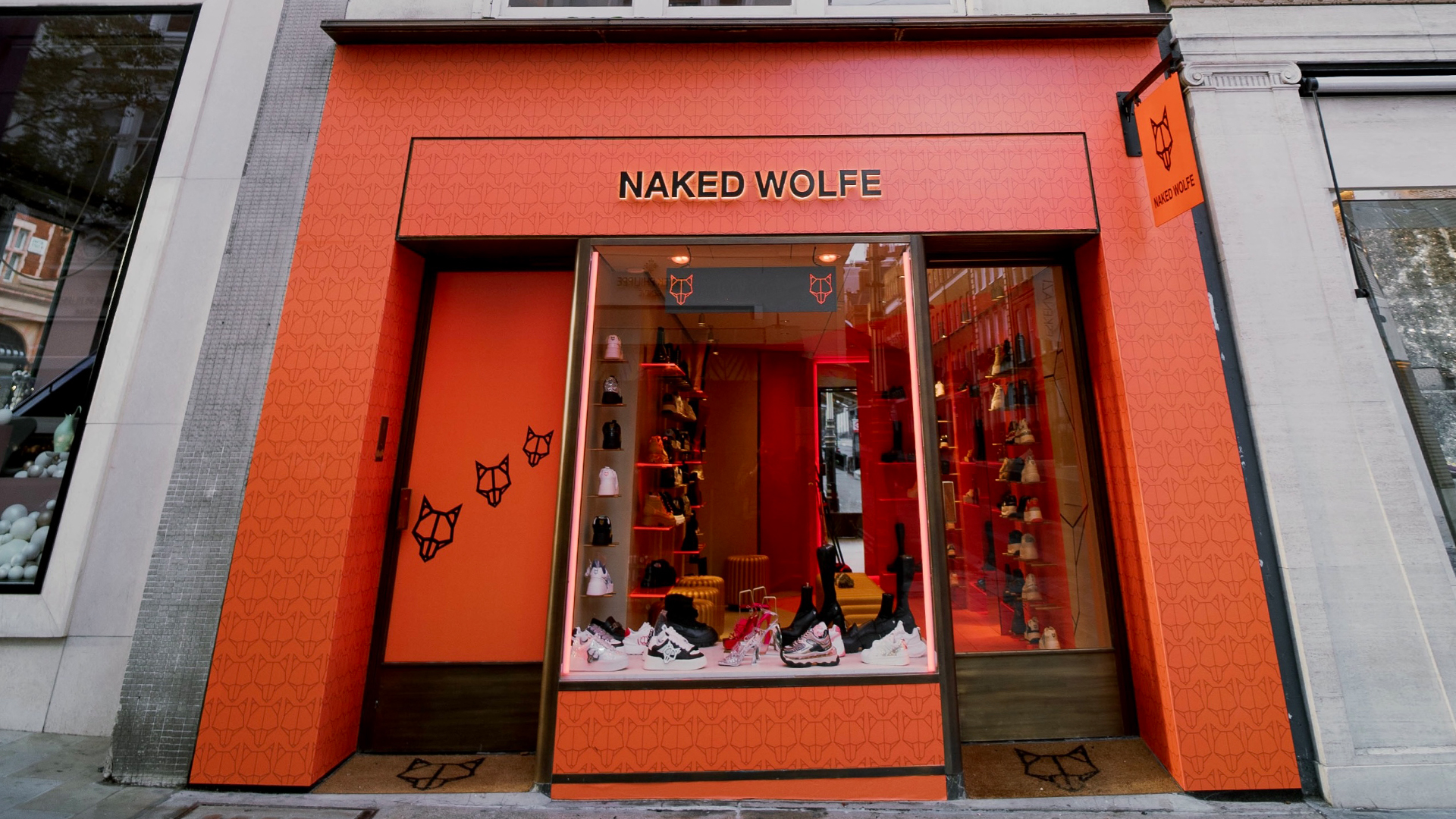 Naked Wolfe New Bond Street flagship store in London