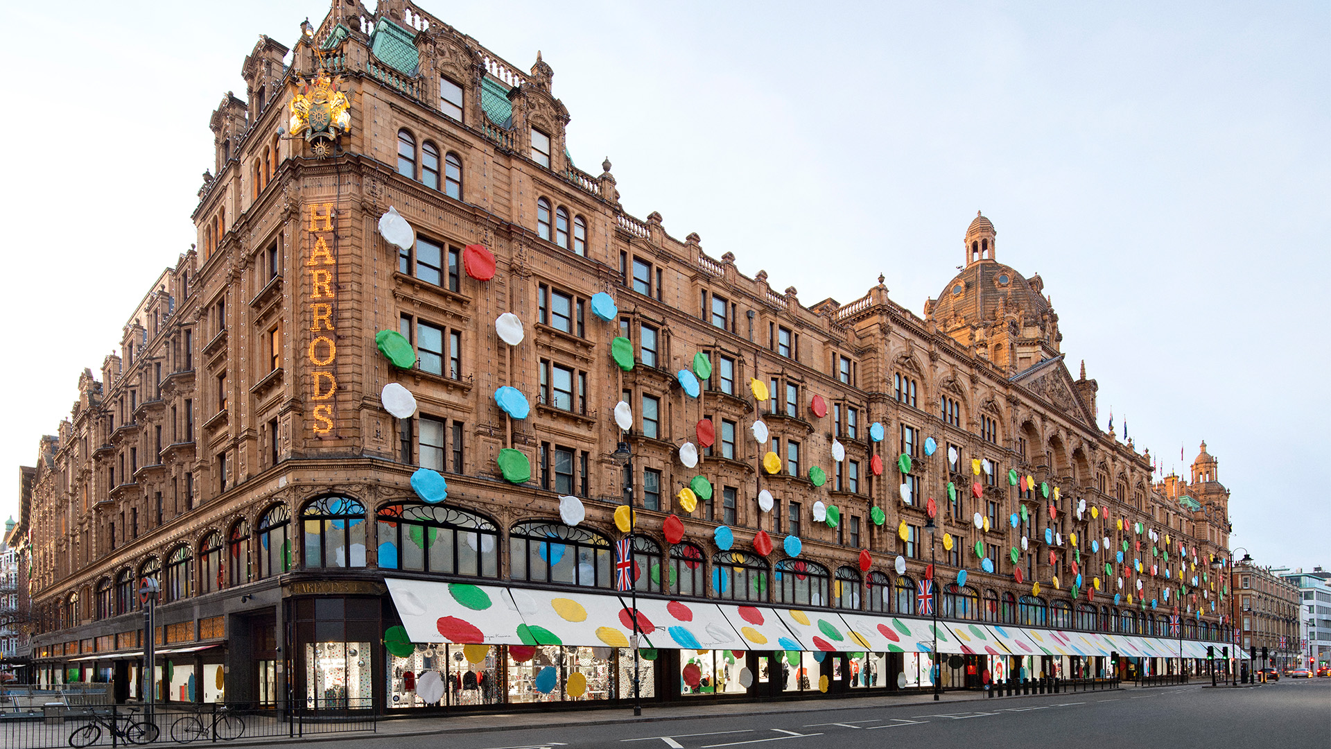 In Pictures: Louis Vuitton X Yayoi Kusama descends upon Harrods
