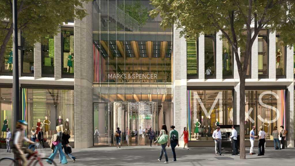 Marks & Spencer // M&S Marble Arch redevelopment new stores