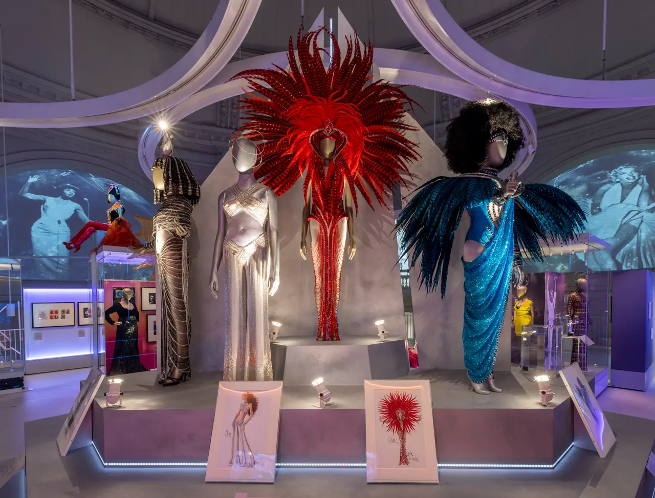 Bob Mackie designed costumes for Cher and Tina Turner
