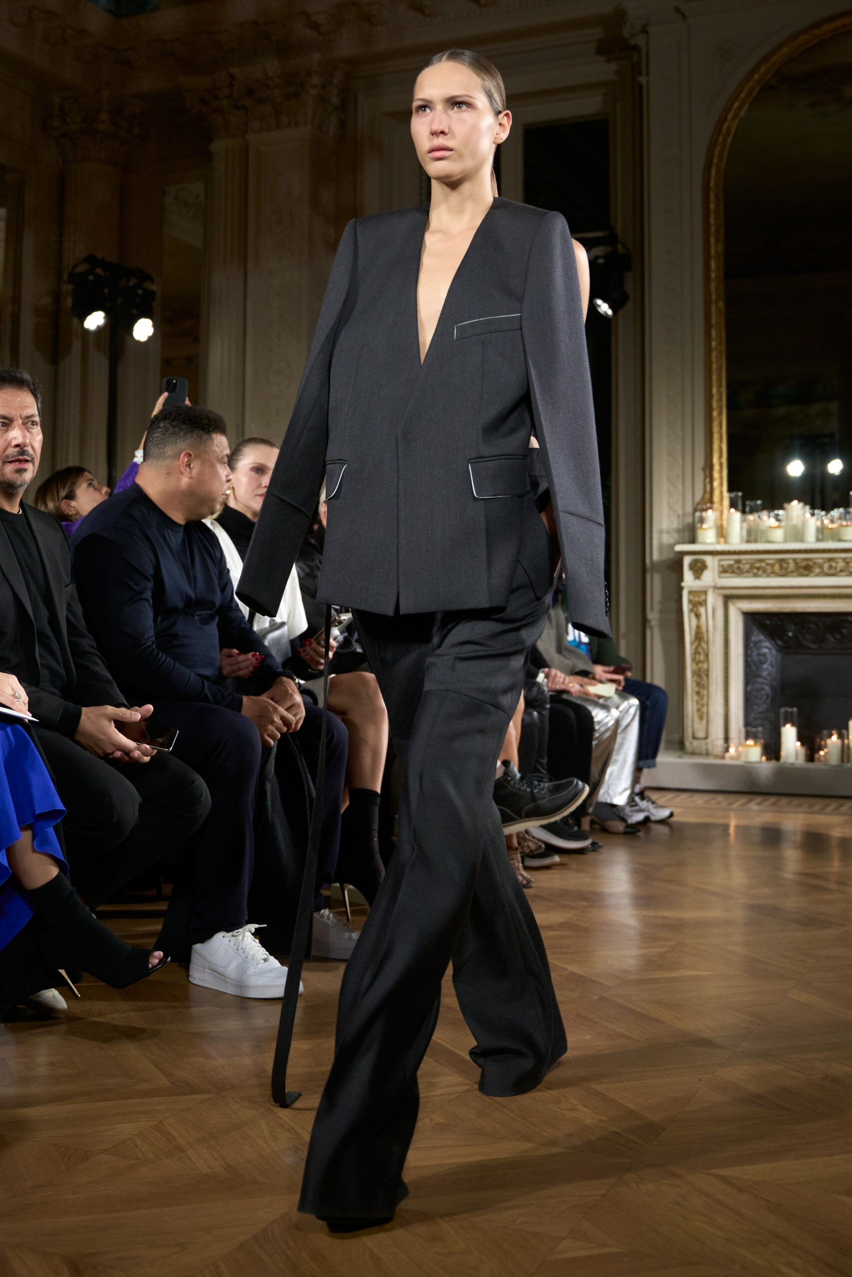 Victoria Beckham AW24 (PA)