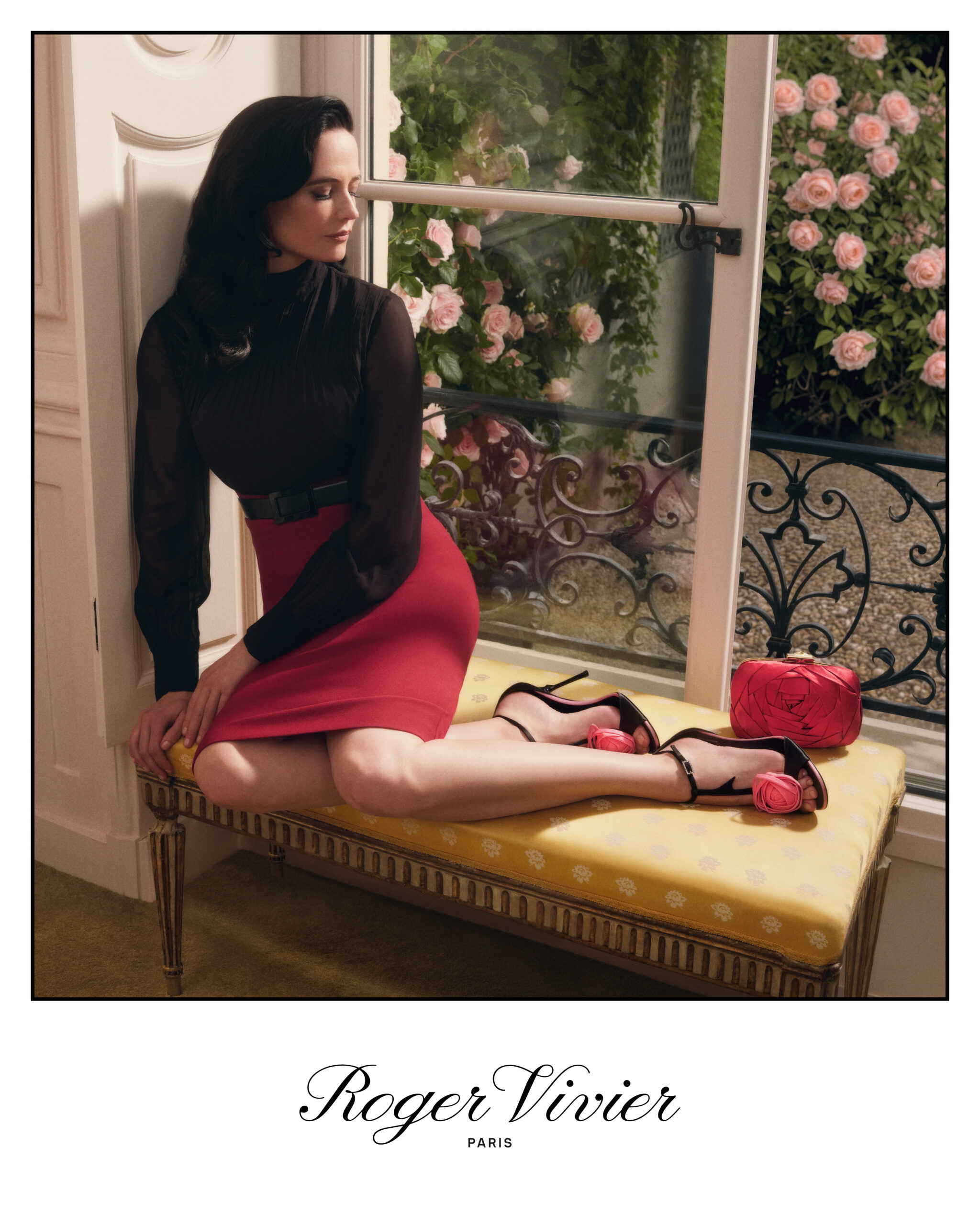 Roger Vivier and Eva Green reunite for AW25 'La Rose Vivier