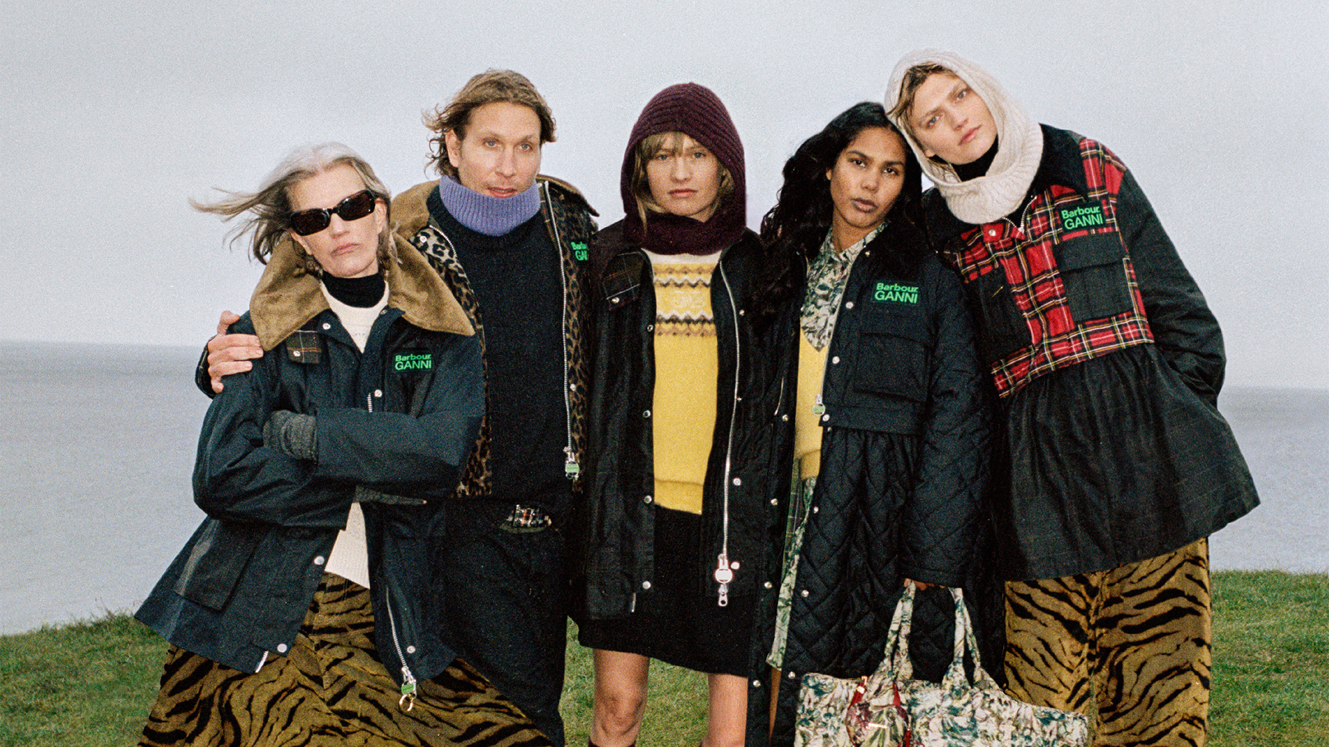 In Pictures: Tartan and leopard print dominate latest Barbour x