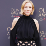 Cut-outs and plunging V-necks lead the style at the Olivier Awards