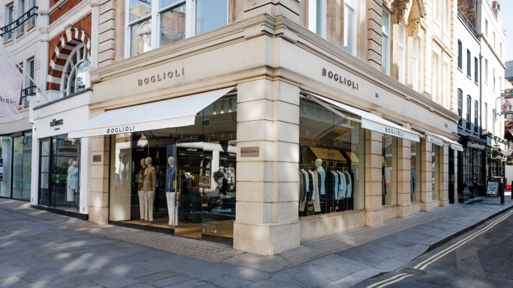 Boglioli Opens Flagship Store on New Bond Street's Golden Mile