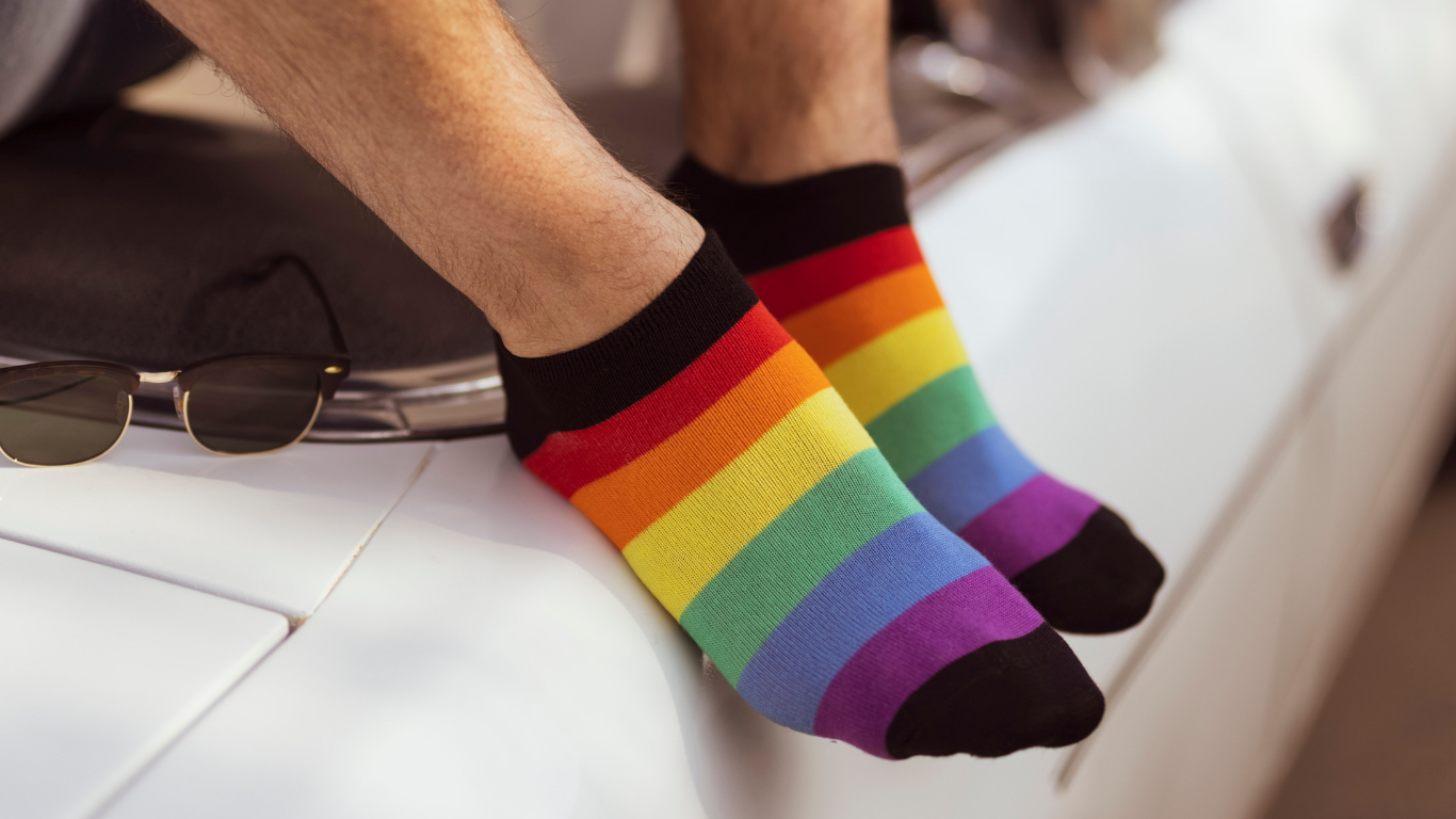 SockShop hits £30,000 in LGBT Foundation donations with sales of ‘Pride' socks