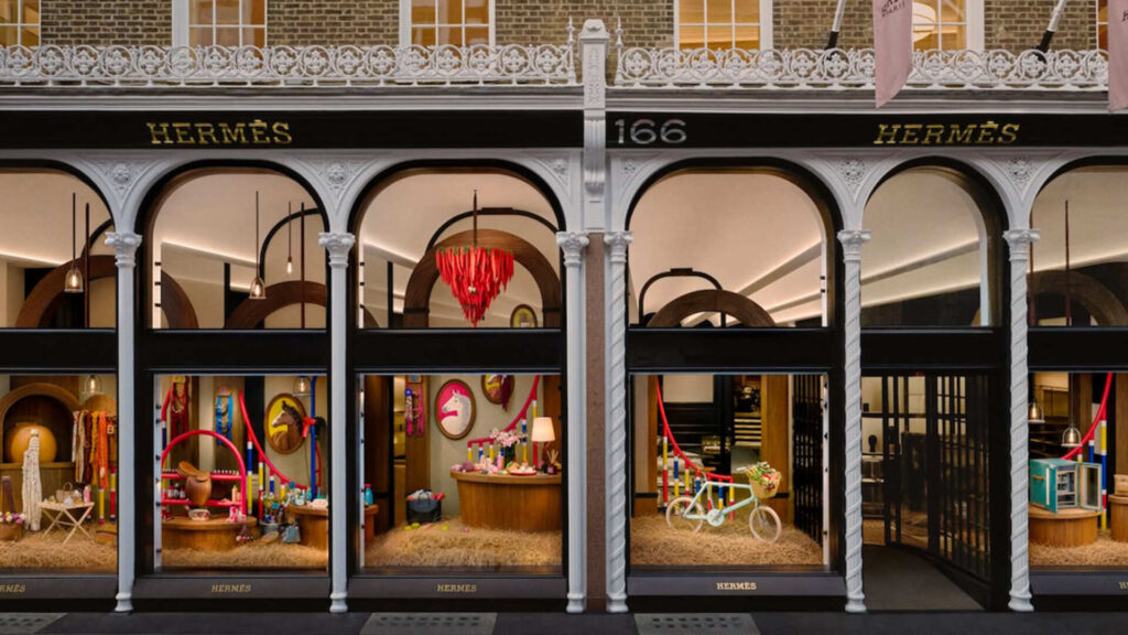 Hermès flagship on Bond Street, Photo: Valérie Sadoun for Hermès