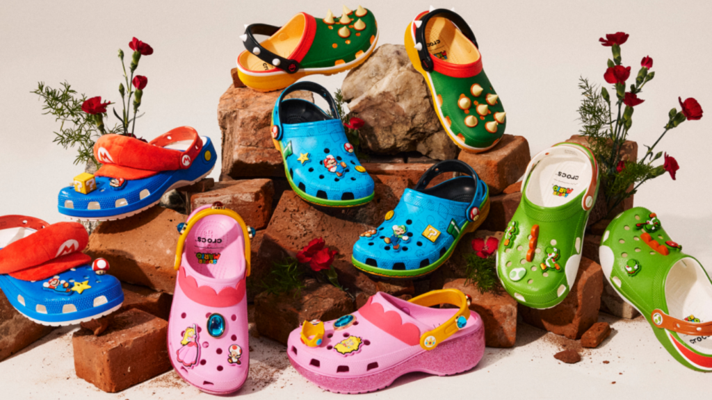 Crocs launches new Super Mario collection with Nintendo
