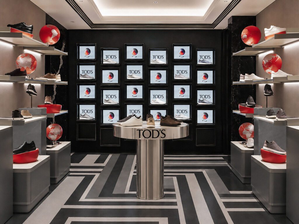 Tod's Pop-Up at Harrods