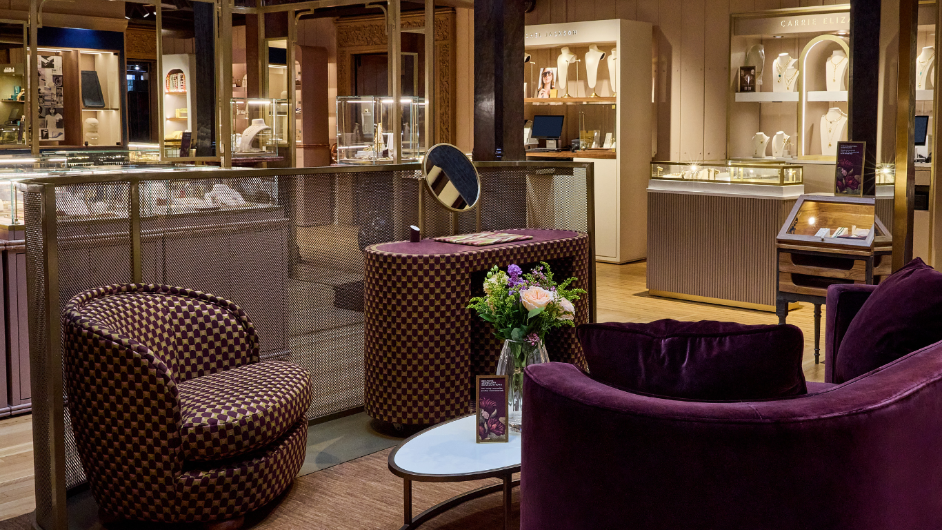 Liberty jewellery space