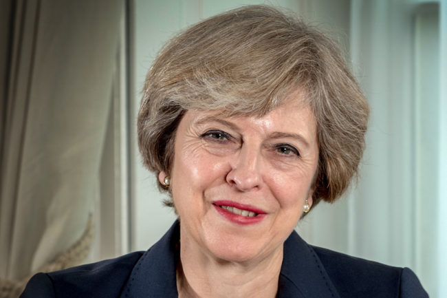 theresa may: fashion is "serious business"